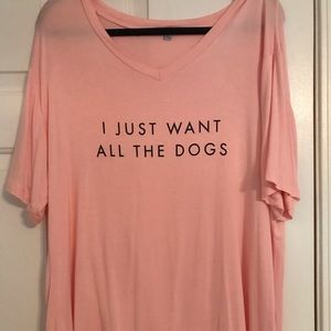 Dogs graphic tee